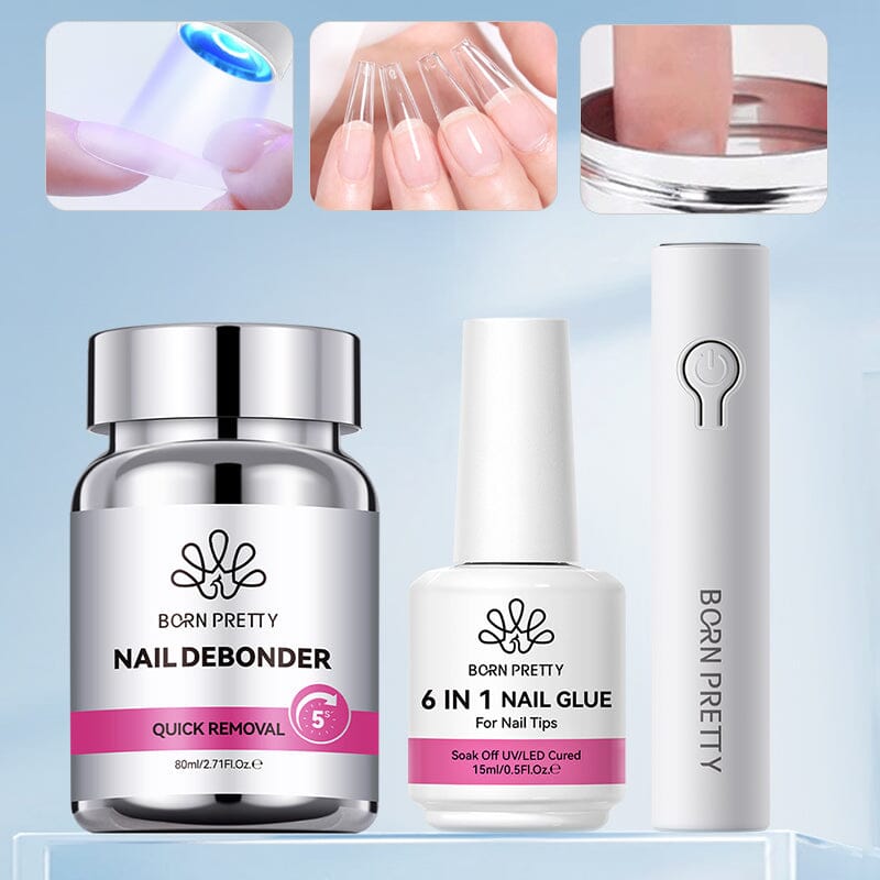 Mini Hand Light & 6 in 1 Gel & Nail Debonder