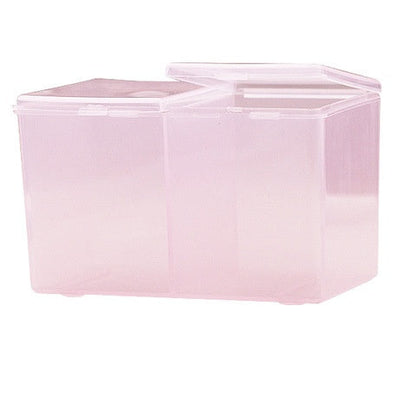 Nail Polish Remover Cotton Set – Includes Cotton Pads, Cotton Swabs & Storage Box