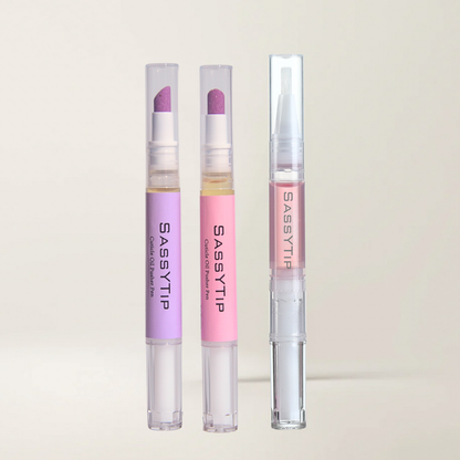 SassyTip Cuticle Pusher Pen 2.0 – Double the Nourishment