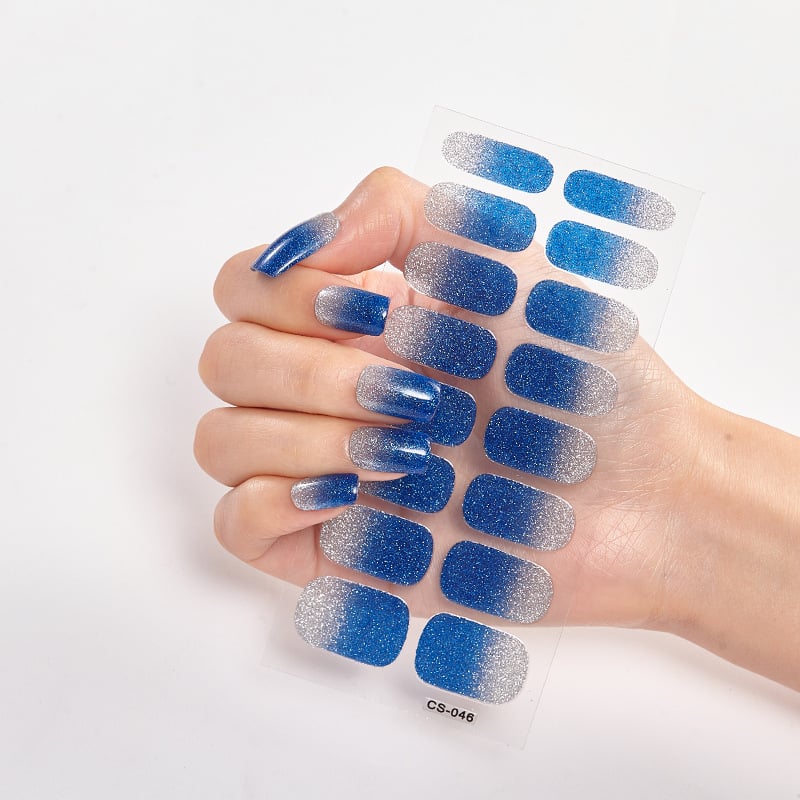 💅SEMICURED UV GEL NAIL STICKERS KIT