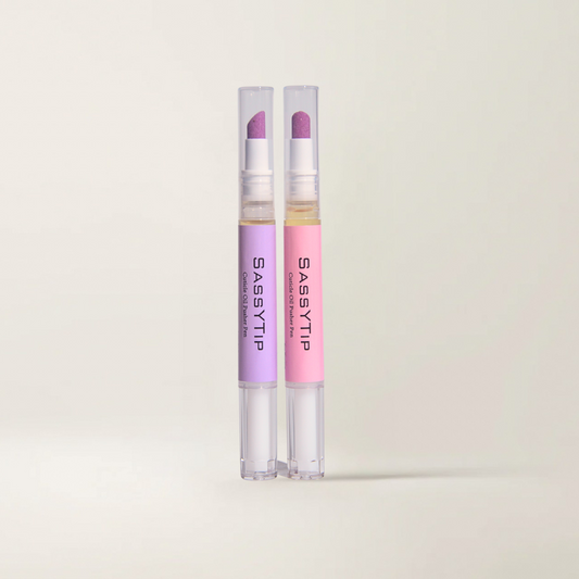 SassyTip Cuticle Pusher Pen 2.0, a 2-in-1 tool for advanced cuticle care
