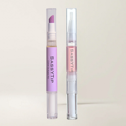 SassyTip Cuticle Pusher Pen 2.0 – Double the Nourishment