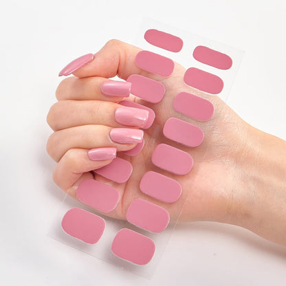 💅SEMICURED UV GEL NAIL STICKERS KIT