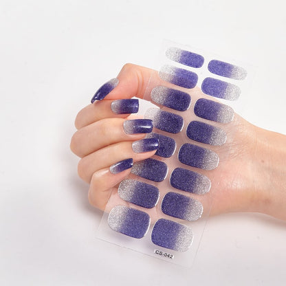 💅SEMICURED UV GEL NAIL STICKERS KIT