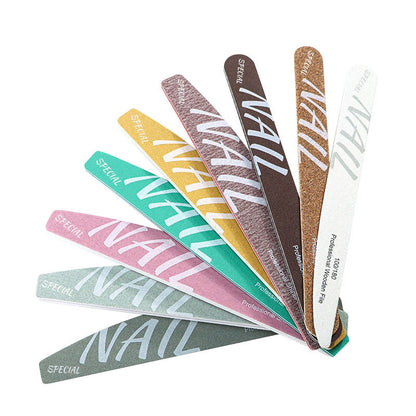 9-Piece Nail File Set – Shape, Smooth & Shine Like a Pro