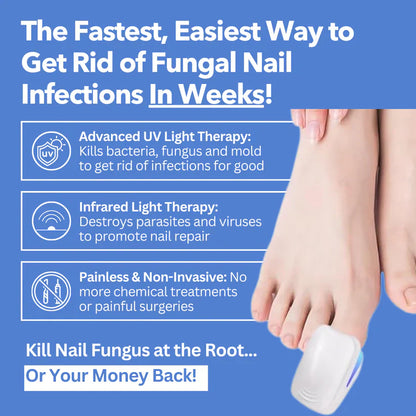 easiest way to get rid of fungal nail infections