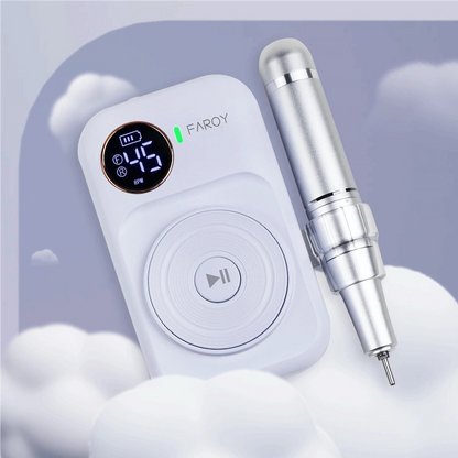 🔧 Pro Power 45,000RPM Nail Drill Machine – Portable & Rechargeable!