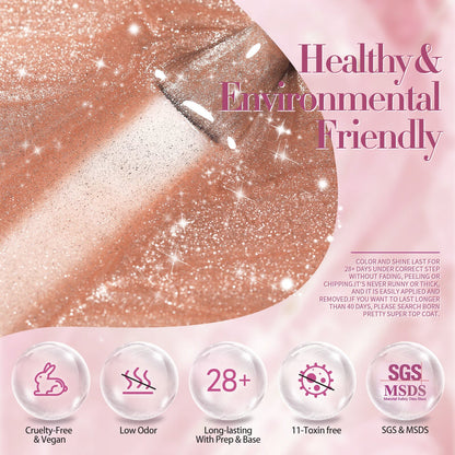 6 Colors Jelly Pink Snowlight Cat Magnetic Gel Polish Set 10ml