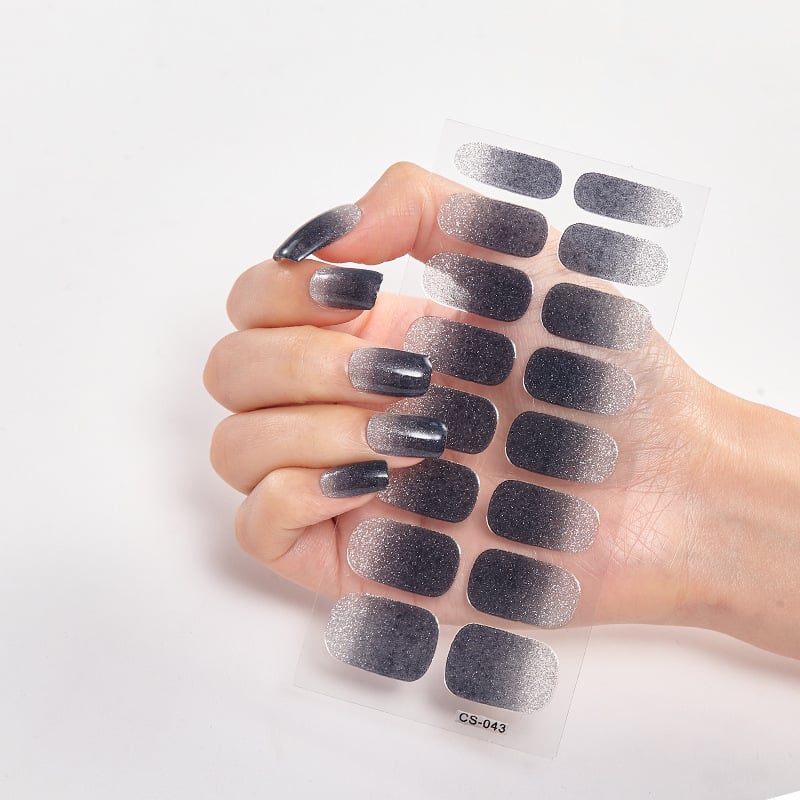 💅SEMICURED UV GEL NAIL STICKERS KIT