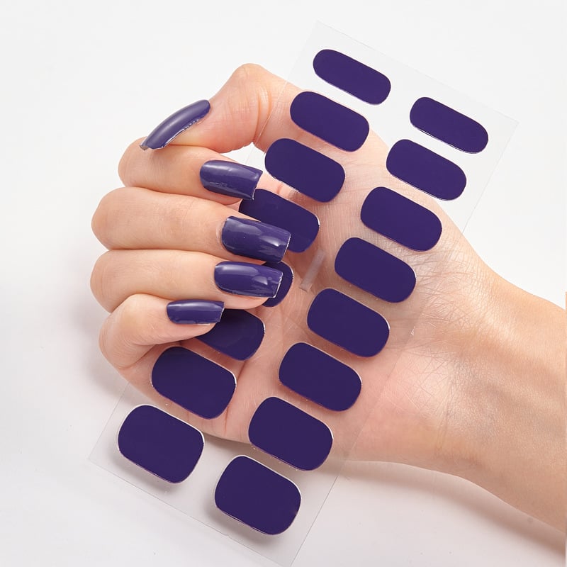 💅SEMICURED UV GEL NAIL STICKERS KIT