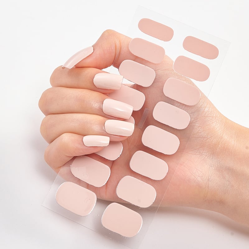 💅SEMICURED UV GEL NAIL STICKERS KIT