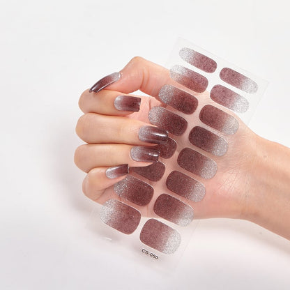 💅SEMICURED UV GEL NAIL STICKERS KIT