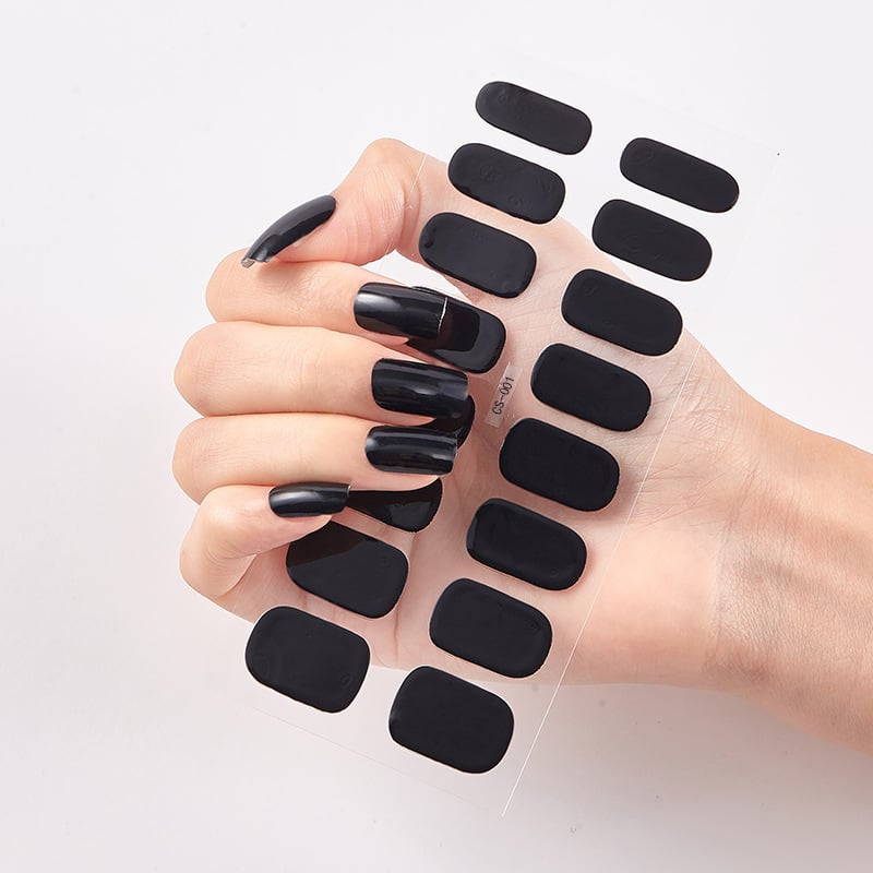 💅SEMICURED UV GEL NAIL STICKERS KIT